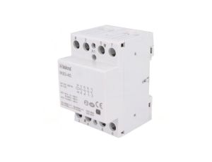 Stycznik 4-biegunowy instalacyjny 63A 24VAC,24VDC NO x4 IK 30.045.187