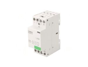 Stycznik 4-biegunowy instalacyjny 25A 230VAC,220VDC IKD 30.046.016