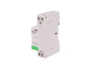 Stycznik 2-biegunowy instalacyjny 20A 24VAC NC + NO IKA 30.046.022