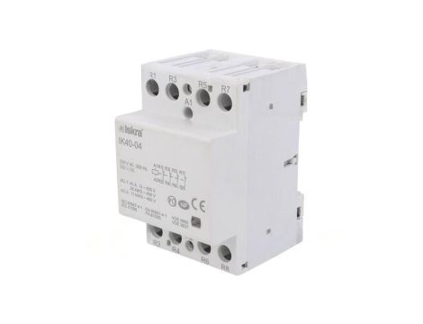 Stycznik 4-biegunowy instalacyjny 40A 230VAC,220VDC NC x4 30.045.145