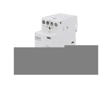 Stycznik 4-biegunowy instalacyjny 25A 230VAC,220VDC IKD 30.046.017