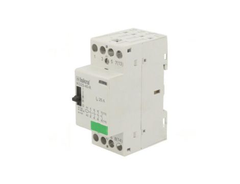 Stycznik 4-biegunowy instalacyjny 25A 24VAC,24VDC NO x4 30.046.510