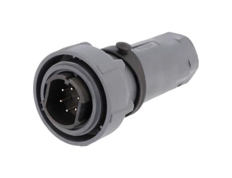 Złącze okrągłe wtyk męskie PIN: 6 10A 500V Buccaneer 7000 PXP7010/06P/ST/0709