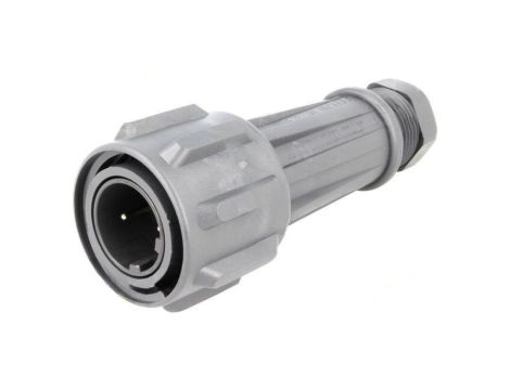 Złącze okrągłe wtyk męskie PIN: 2 18A 600V EXPlora niklowany EXP-0911/02/P