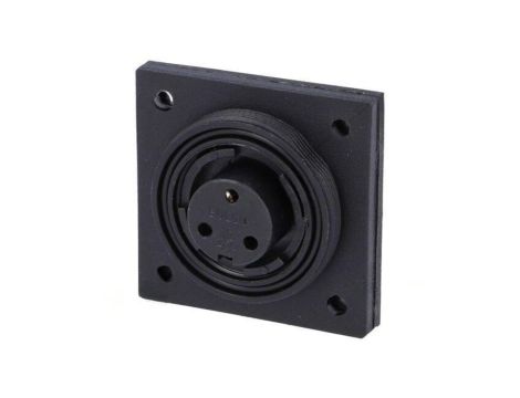 Złącze okrągłe gniazdo żeńskie PIN: 3 12A 250V IP68 UL94V-0 PX0765/S