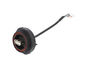 Złącze USB A gniazdo PIN: 4 skręcane USB Buccaneer IP68 PX0849/A