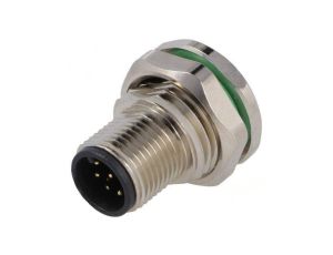 Złącze M12 gniazdo PIN: 8 męskie 30V proste IP67 THT 2A PXMBNI12RPM08APCM16