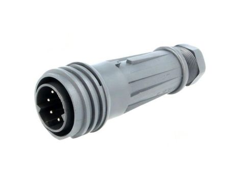 Złącze okrągłe wtyk męskie PIN: 7 16A 430V EXPlora niklowany EXP-0921/07/P