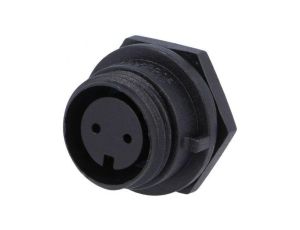 Złącze okrągłe gniazdo żeńskie PIN: 2 250V bez styków IP68 PX0412/02S