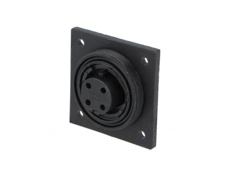Złącze okrągłe gniazdo żeńskie PIN: 4 10A 250V IP68 UL94V-0 PX0766/S