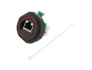 Złącze RJ45 gniazdo PIN: 8 1,5A 42VDC 30VAC złocony IP68 50um PX0839/IDC
