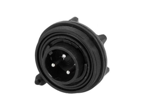 Złącze okrągłe gniazdo męskie PIN: 3 12A 250V IP68 UL94V-0 PX0730/P