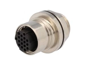 Złącze okrągłe gniazdo żeńskie PIN: 16 3A 60V bez styków PXM6012/16S/CR