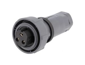 Złącze okrągłe wtyk żeńskie PIN: 3 25A 600V Buccaneer 7000 PXP7010/03S/ST/1315