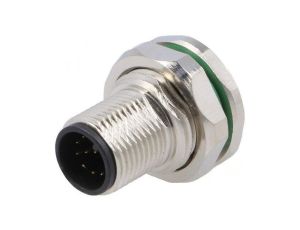 Złącze M12 gniazdo PIN: 12 męskie 30V proste IP67 THT 1,5A PXMBNI12RPM12APCPG9