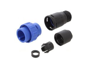 Złącze okrągłe wtyk męskie PIN: 2 250V bez styków IP68 PX0410/02P/6570