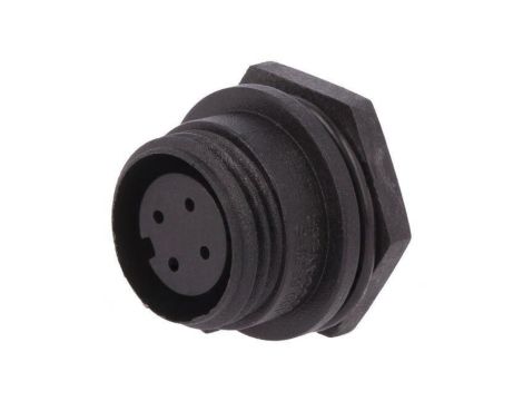 Złącze okrągłe gniazdo żeńskie PIN: 4 125V bez styków IP68 PX0412/04S