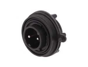 Złącze okrągłe gniazdo męskie PIN: 2 12A 250V IP68 UL94V-0 PX0735/P