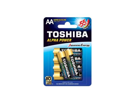 Bateria alkaliczna LR6 / AA 1,5V ALPHA POWER /6szt./