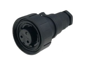Złącze okrągłe wtyk żeńskie PIN: 3 12A 250V IP68 UL94V-0 PX0731/S
