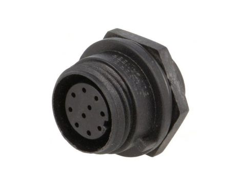 Złącze okrągłe gniazdo żeńskie PIN: 10 50V bez styków IP68 PX0412/10S