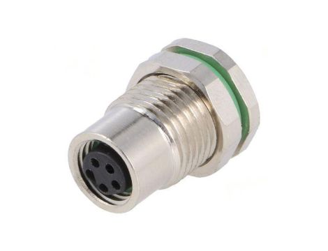 Złącze M8 żeńskie PIN: 5 30V IP67 proste gniazdo 1,5A PXMBNI08RPF05BPC