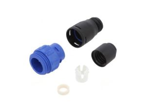 Złącze okrągłe wtyk męskie PIN: 8 125V bez styków IP68 PX0411/08P/6065