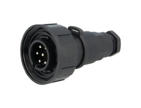 Złącze okrągłe wtyk męskie PIN: 7 5A 250V Standard Buccaneer PX0745/P