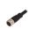 Złącze M12 wtyk żeńskie PIN: 12 proste 1,5A 30V IP67 przewody PXPPVC12FBF12ACL010PVC