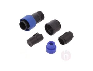 Złącze okrągłe wtyk żeńskie PIN: 2 bez styków Buccaneer 4000 PXP4010/02S/5560