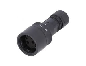 Złącze okrągłe wtyk żeńskie PIN: 2 16A 277V Buccaneer 6000 PXP6010/02S/ST/0507