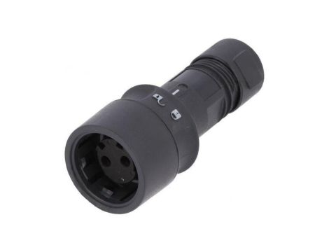 Złącze okrągłe wtyk żeńskie PIN: 2 16A 277V Buccaneer 6000 PXP6010/02S/ST/0507