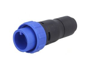 Złącze okrągłe wtyk męskie PIN: 2 250V bez styków IP68 PX0410/02P/4550