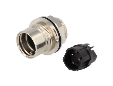 Złącze okrągłe gniazdo męskie PIN: 3 16A 277V Buccaneer 6000 PXM6012/03P/ST