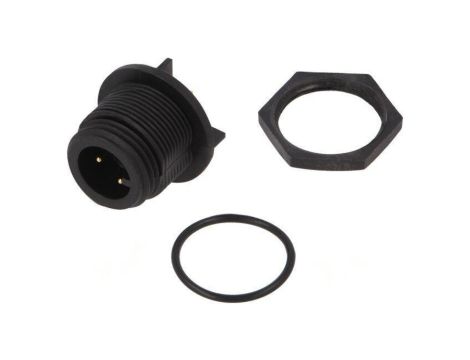 Złącze okrągłe gniazdo męskie PIN: 3 250V Buccaneer 400 IP68 PX0413/03P/PC