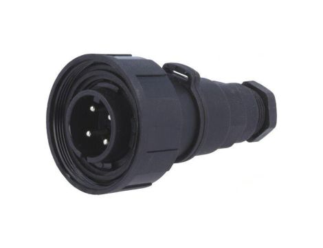 Złącze okrągłe wtyk męskie PIN: 4 10A 250V IP68 UL94V-0 68mm PX0748/P