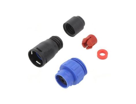 Złącze okrągłe wtyk męskie PIN: 4 125V bez styków IP68 PX0411/04P/4550