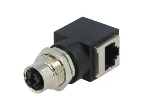 Adapter M12 żeński,RJ45 gniazdo kod X-ProfiNET PIN: 8 PXMBNI12RAF08XRJM16