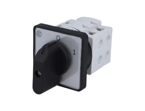 Przełącznik krzywkowy, Ilość pozycji stabilnych: 2, 25A, 7,5kW S25JD1103A6