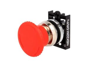 Przełącznik bezpieczeństwa, Ilość pozycji stabilnych: 2, czerwony, 22mm, IP55 NEK22M-DR/PC