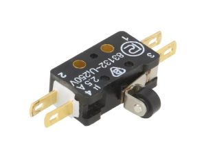 Mikroprzełącznik SNAP ACTION ON-(ON), 2,5A/250VAC 0,3A/220VDC 83 132 S54 KR-9,3