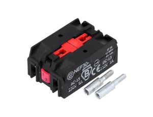 Element stykowy, do płyty czołowej, zaciski śrubowe, 30mm, NEF30 EF30-2Y