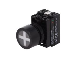 Wskaźnik położenia, czerwony/zielony, Ø22,5mm, 22mm, IP66, NEF22 NEF22-WPCZ