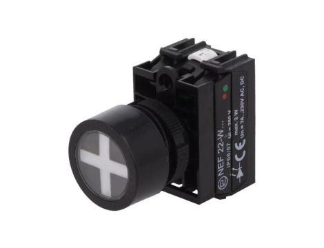 Wskaźnik położenia, czerwony/zielony, Ø22,5mm, 22mm, IP66, NEF22 NEF22-WPCZ