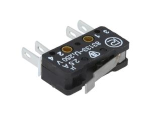 Mikroprzełącznik SNAP ACTION ON-(ON), 2,5A/250VAC 0,3A/220VDC 83 133 S54 AR14.75