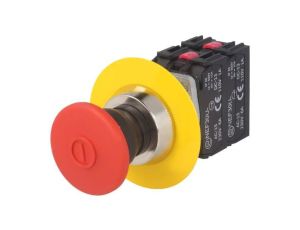 Przełącznik bezpieczeństwa, NC x2 + NO x2, Ilość pozycji stabilnych: 2, 30mm NEF30-UDRC2X2Y