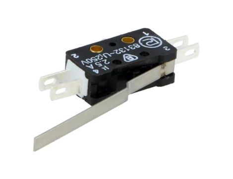 Mikroprzełącznik SNAP ACTION ON-(ON), 2,5A/250VAC 0,3A/220VDC 83 132 S54 AR35.75