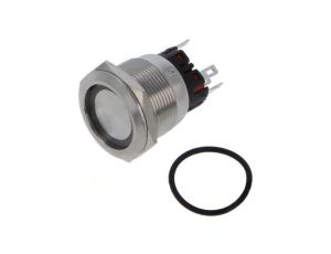 Przełącznik wandaloodporny Poz: 2 SPDT 5A/250VAC IP65 ON-ON MP22SLRINRG024S5