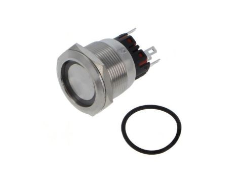 Przełącznik wandaloodporny Poz: 2 SPDT 5A/250VAC IP65 ON-ON MP22SLRINRG024S5