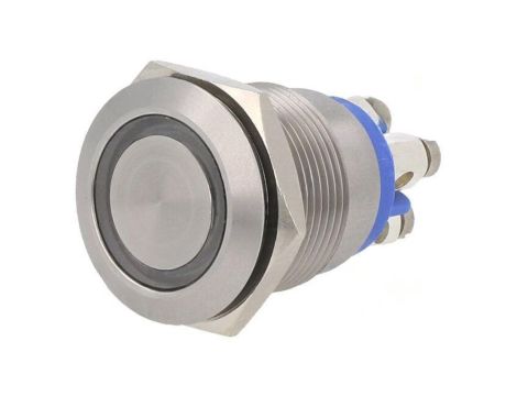 Przełącznik wandaloodporny Poz: 2 SPST-NO 0,05A/3,5VDC IP66 MPI002/TERM/BL